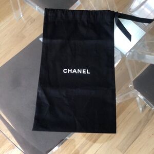 Chanel dust bag 7.5x13 inches